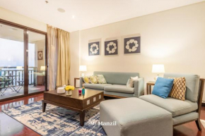 Manzil - 1BR in Anantara The Palm with Private Beach & Burj View, Palm Jumeirah